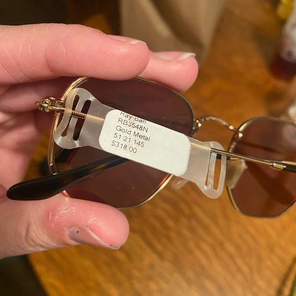 RAY-BAN HEXAGONAL WASHED EVOLVE - ROSEGOLD
